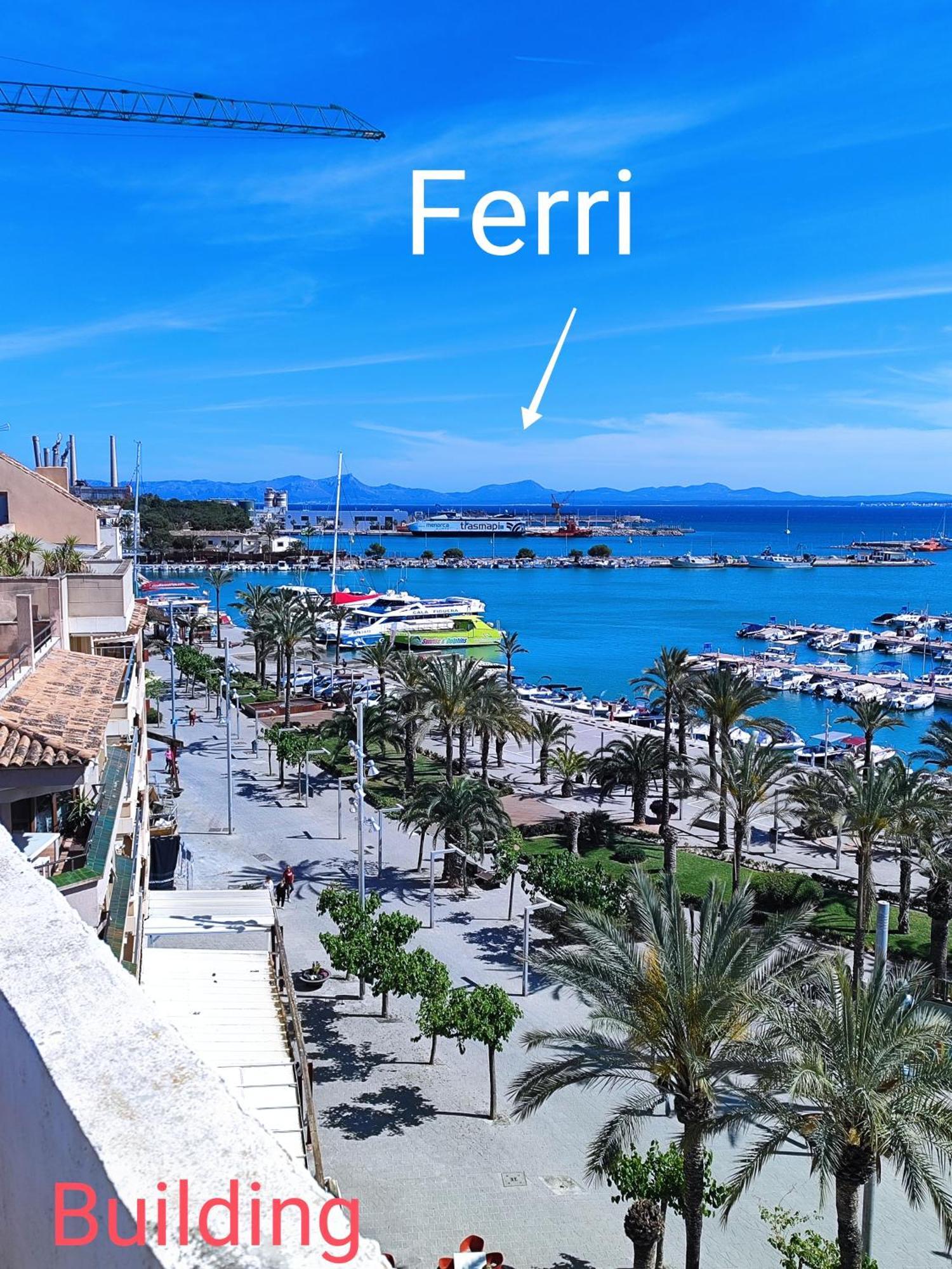 Tranquilo Apartamento Con Vistas Al Mar. Port de Alcudia  Εξωτερικό φωτογραφία